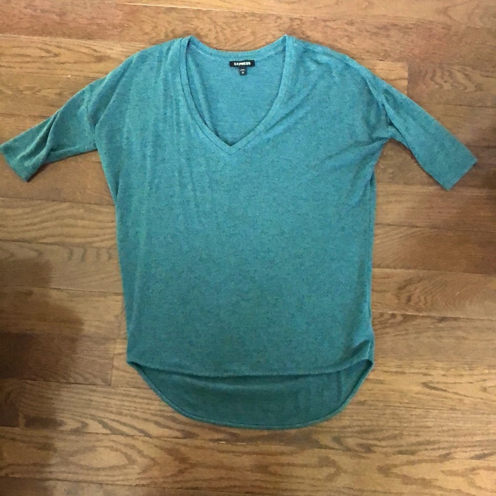 Express tunic top - green S